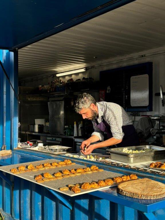Guillaume Besson en cuisine